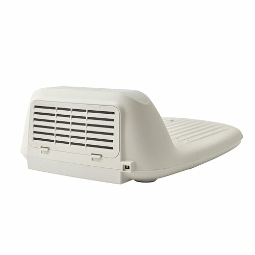 White rooftop air conditioner unit illustrating powerful airflow capability